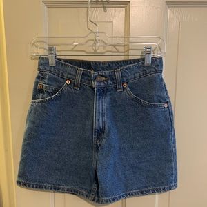Levi’s High Rise Vintage Shorts